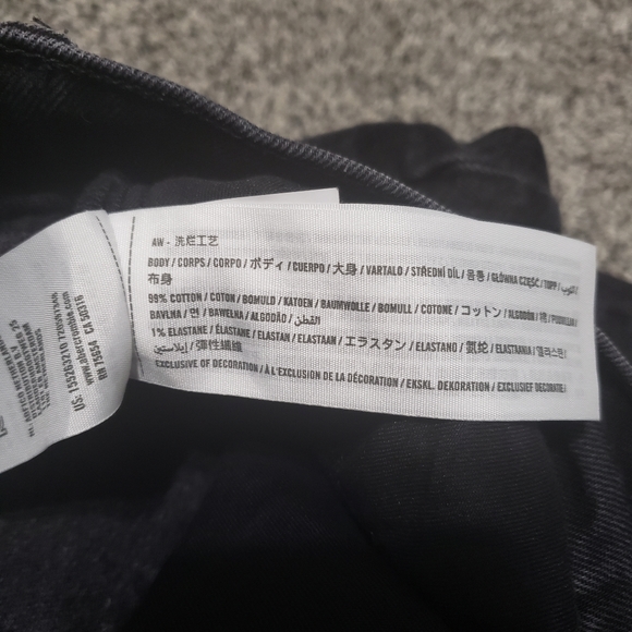 A&F High Rise Jeans with Criss Cross Waistband - Picture 9 of 13